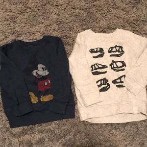 2 boys sweatshirts 3T